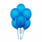 Blue Latex Balloons - Pack of 50 BALLOONS Pretty UR Party