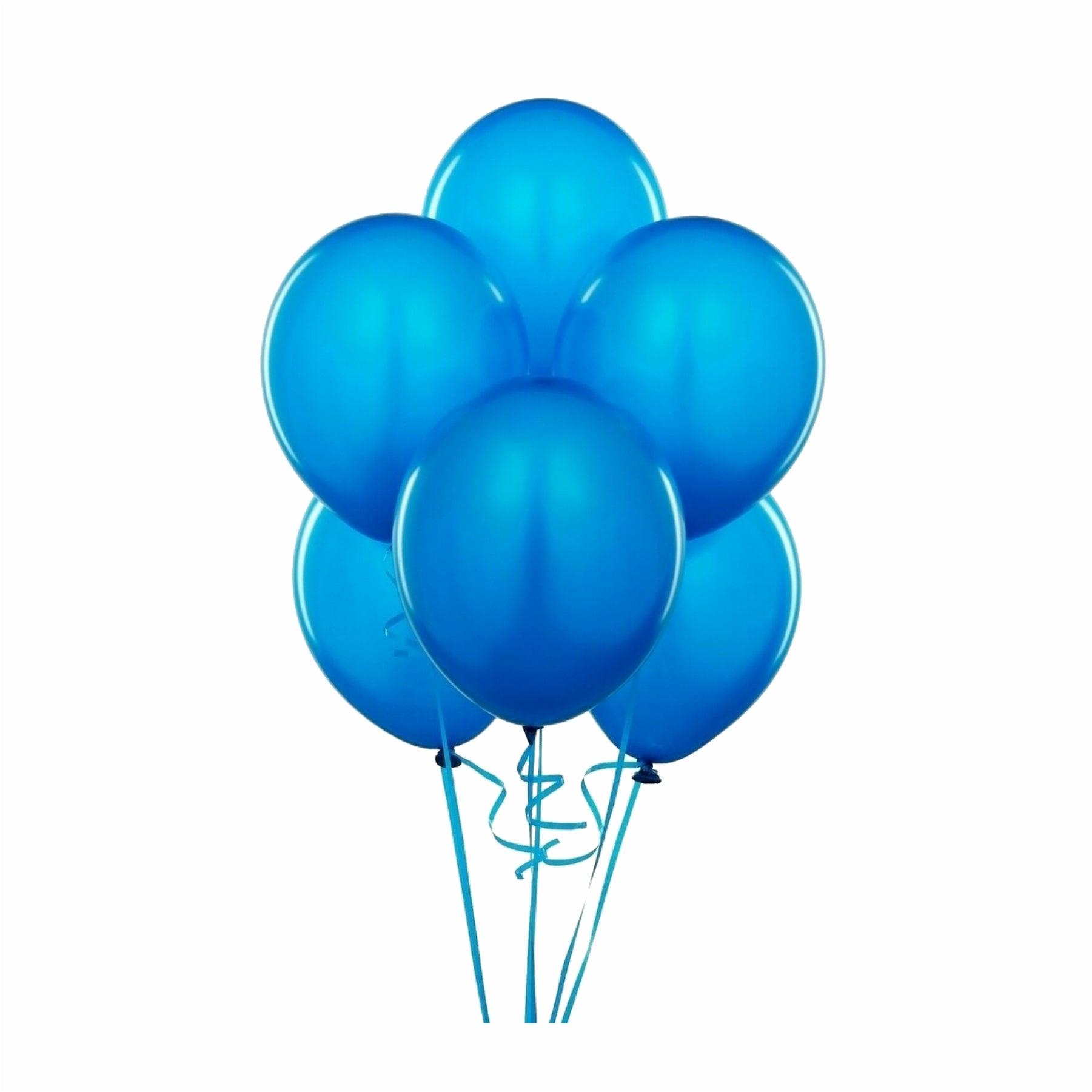 Blue Latex Balloons - Pack of 50 BALLOONS Pretty UR Party