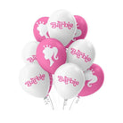 Barbie Printed Latex Balloons - Pack of 10 ALL PARTY SUPPLIES Pretty UR Party