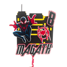 Miles Morales theme Cake Topper HANDCRAFTED Pretty UR Party