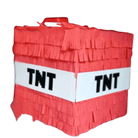 Handcrafted Minecraft TNT Pinata HANDCRAFTED PRETTY UR PARTY