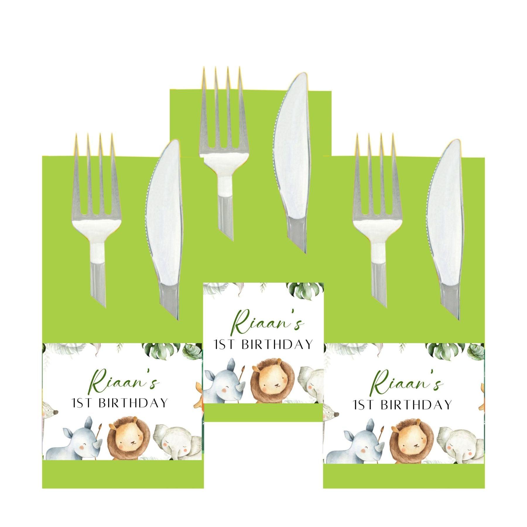 Wild One theme Napkin Rings THEME PARTIES Pretty UR Party