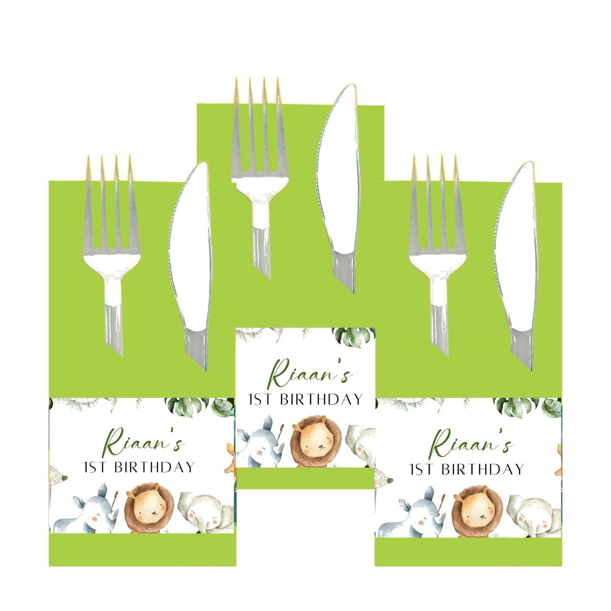 Wild One theme Napkin Rings — image 3