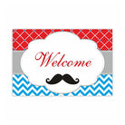 Moustache Entrance Banner / Door Sign THEME PARTIES Pretty UR Party