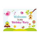 Little Bird Entrance / Welcome Banner THEME PARTIES Pretty UR Party