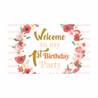 Fun To Be One Theme Entrance Banner / Door Sign ALL PARTY SUPPLIES Pretty UR Party