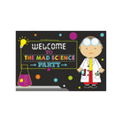 Mad Scientist Entrance Banner / Door Sign THEME PARTIES Pretty UR Party