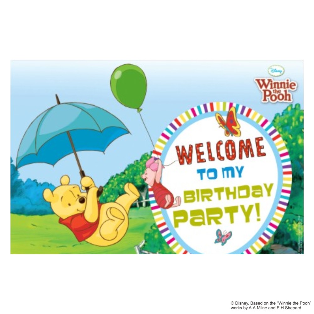 Disney Winnie the Pooh Party Decorations Kit - 80 pieces combo pack THEME PARTIES Pretty UR Party