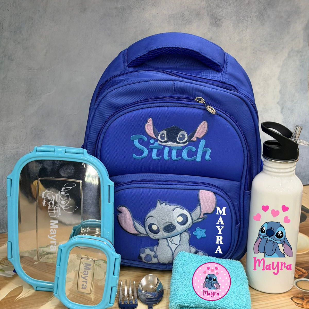 Personalised School Bag Combo Personalised School Bag Combo