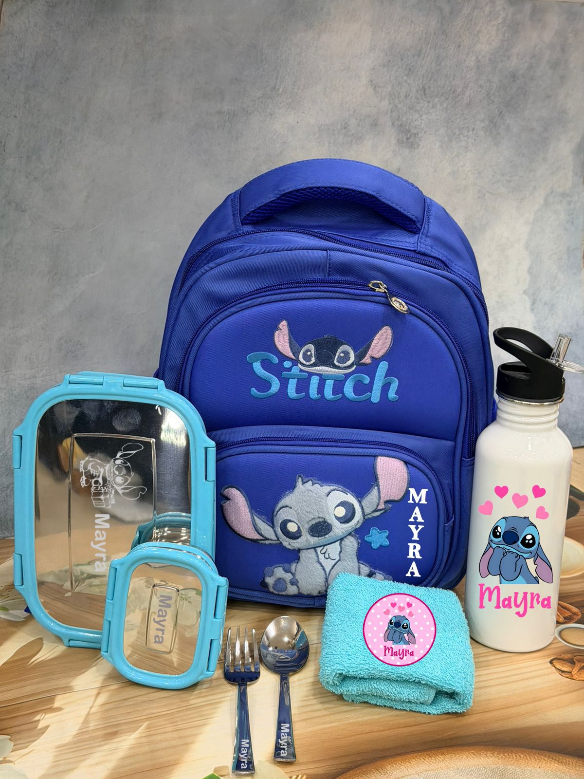 Personalised School Bag Combo Personalised School Bag Combo