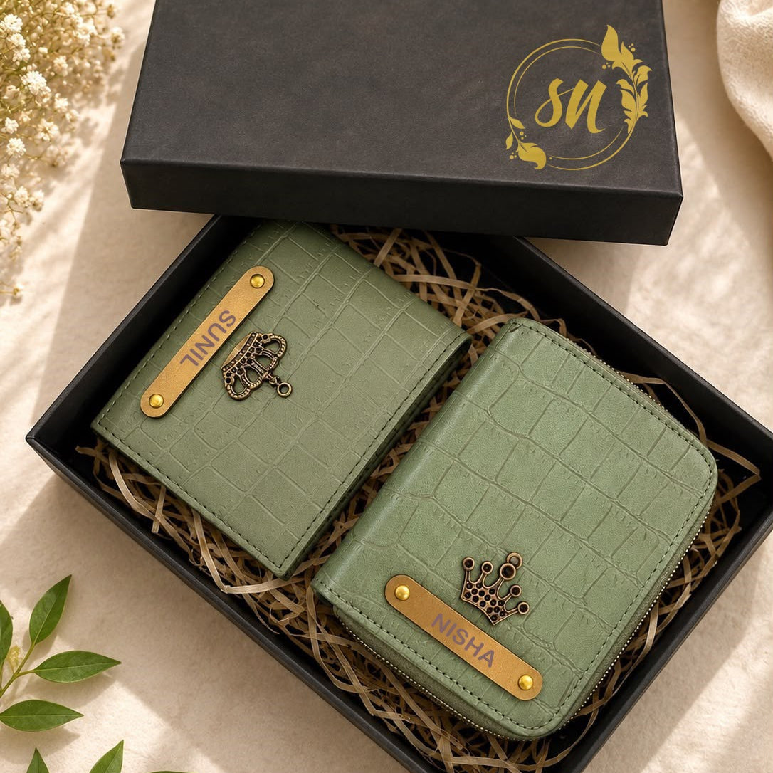 Bhai - Bhabhi Rakhi Wallet Combo Bhai - Bhabhi Rakhi Wallet Combo