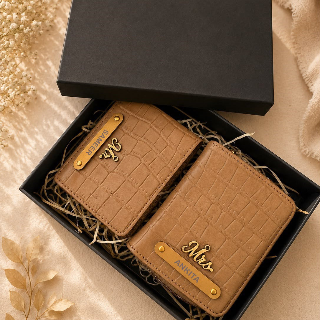 Bhai - Bhabhi Rakhi Wallet Combo Bhai - Bhabhi Rakhi Wallet Combo