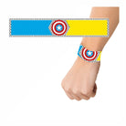 Superhero theme Wrist Bands - Pack of 10 THEME PARTIES Pretty UR Party