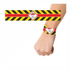 New Construction Theme Wrist Bands - Pack of 10 THEME PARTIES Pretty UR Party