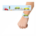 Colorful Cars Theme Wrist Bands - Pack of 10 THEME PARTIES Pretty UR Party