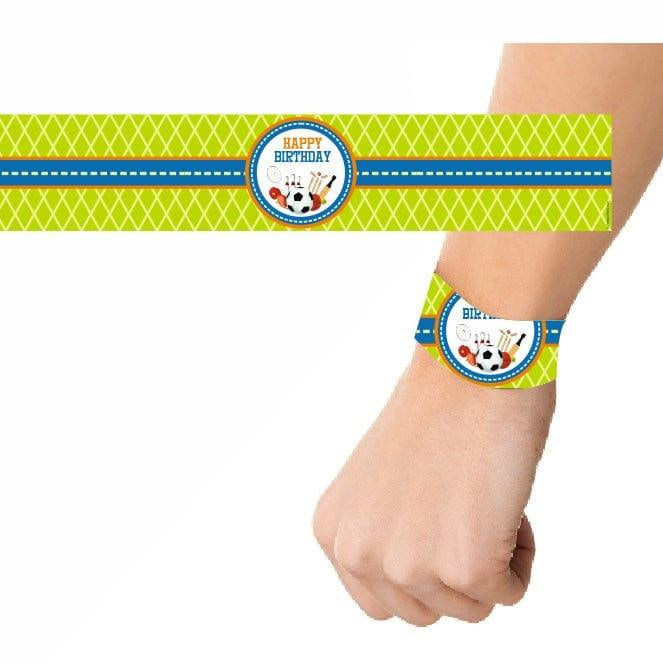 Sports Wrist Bands - Pack of 10 THEME PARTIES Pretty UR Party