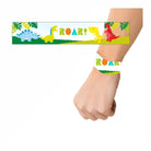 Dinosaur Wrist Bands - Pack of 10 THEME PARTIES Pretty UR Party
