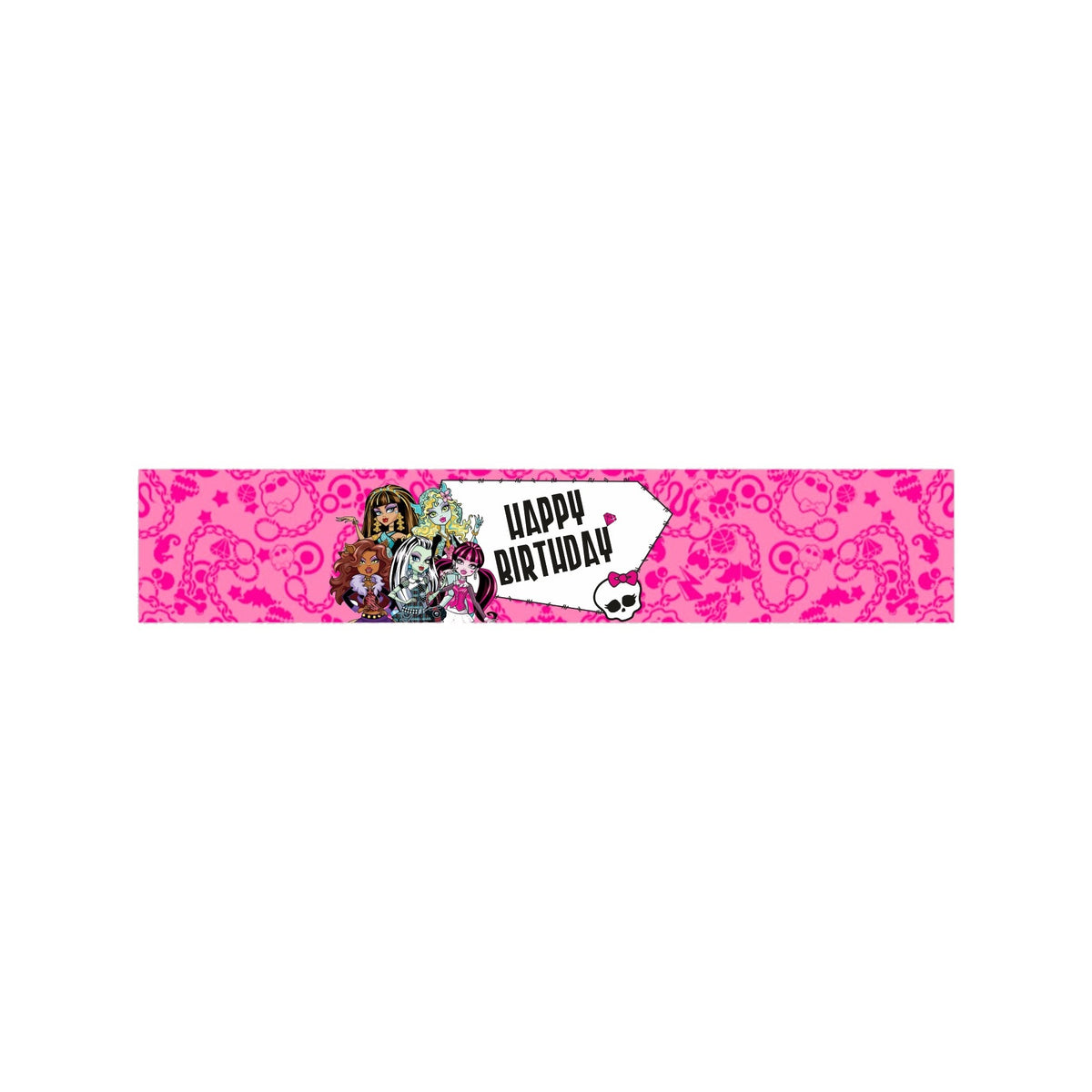 Monster High Wrist Bands - Pack of 10