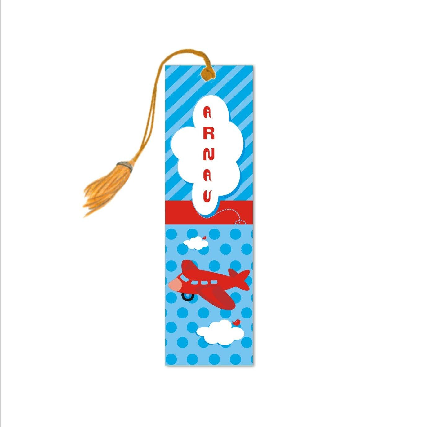 Airlines Inspired Bookmarks PERSONALISED Pretty UR Party