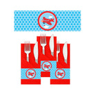 Airlines Napkin Rings THEME PARTIES Pretty UR Party