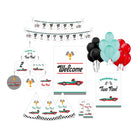 Two Fast theme Party Decorations Kit - 80 Pieces combo pack PACKAGES Pretty UR Party