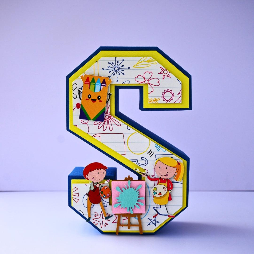 Art & Craft 3D Letter / Number HANDCRAFTED PRETTY UR PARTY