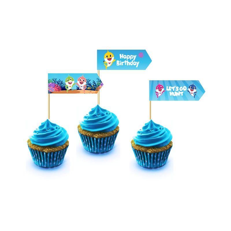 Baby Shark Tableware Package BIRTHDAYS Pretty UR Party