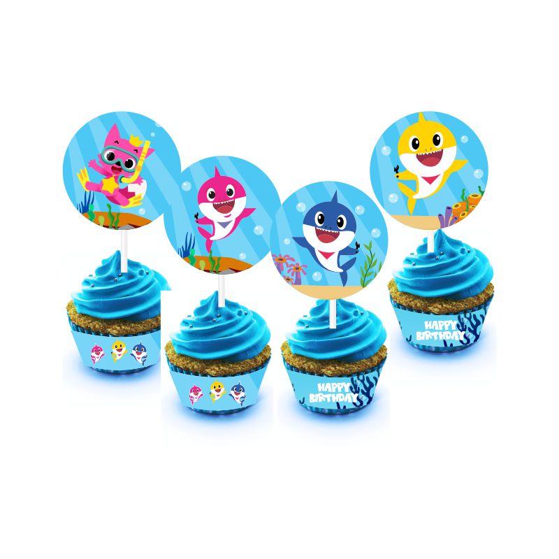 Baby Shark Tableware Package BIRTHDAYS Pretty UR Party