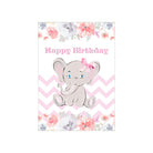 Baby Elephant Party Decorations Kit - 80 Pieces combo pack BIRTHDAYS Pretty UR Party