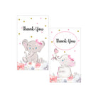 Baby Elephant Party Decorations Kit - 80 Pieces combo pack BIRTHDAYS Pretty UR Party