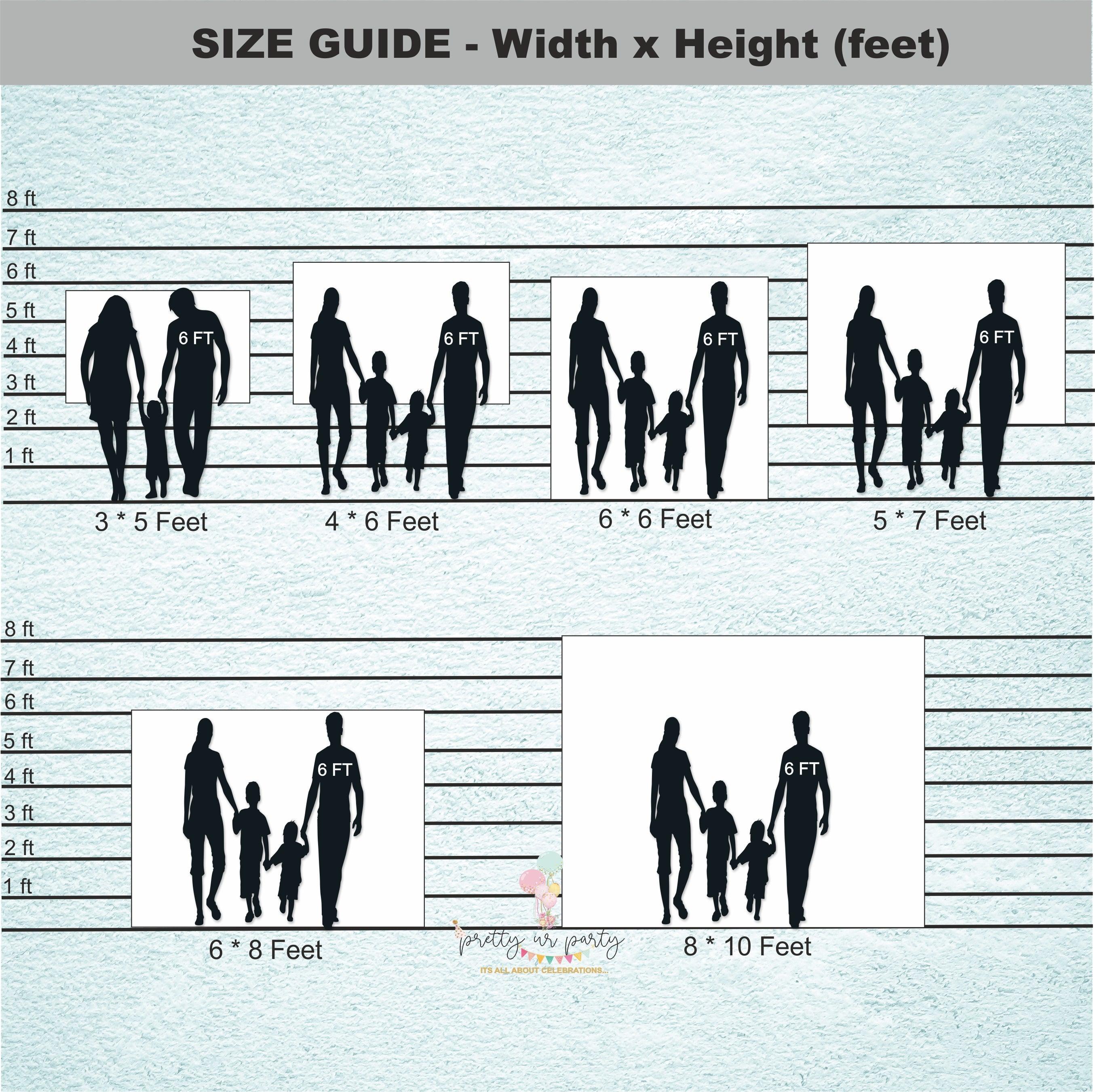 Little Man Theme Backdrop THEME PARTIES Pretty UR Party