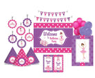 Ballerina Party Decorations Kit - 80 pcs combo pack THEME PARTIES Pretty UR Party