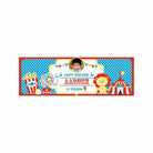 Personalized Carnival Birthday Banner 30in ALL PARTY SUPPLIES Pretty UR Party