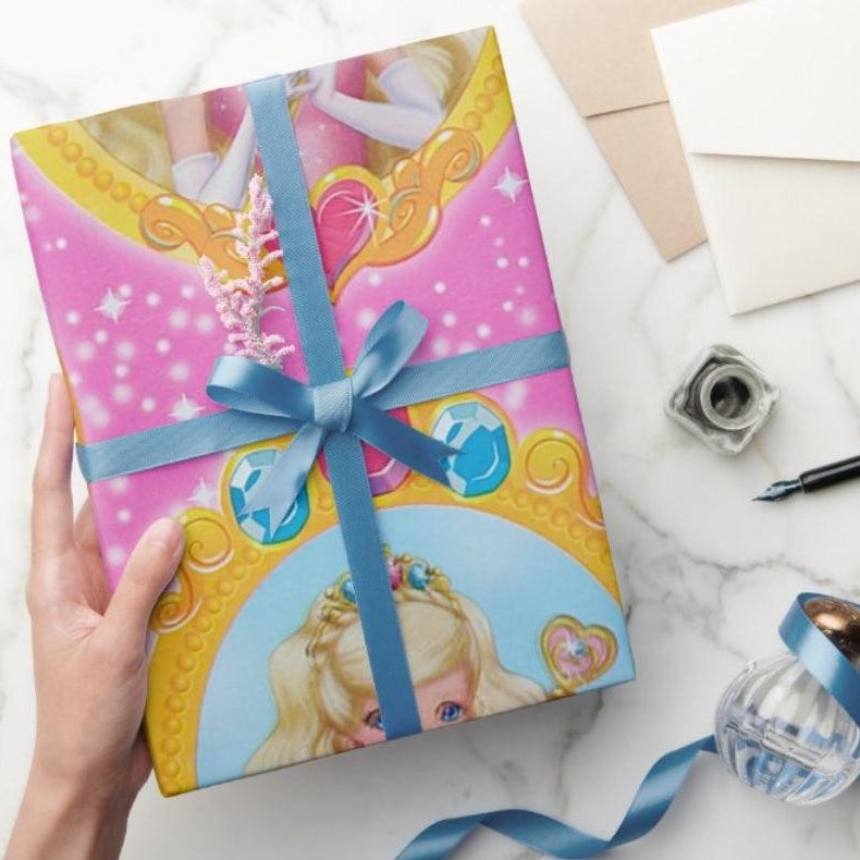 Barbie Wrapping paper (Pack of 5) ACCESSORIES Pretty UR Party