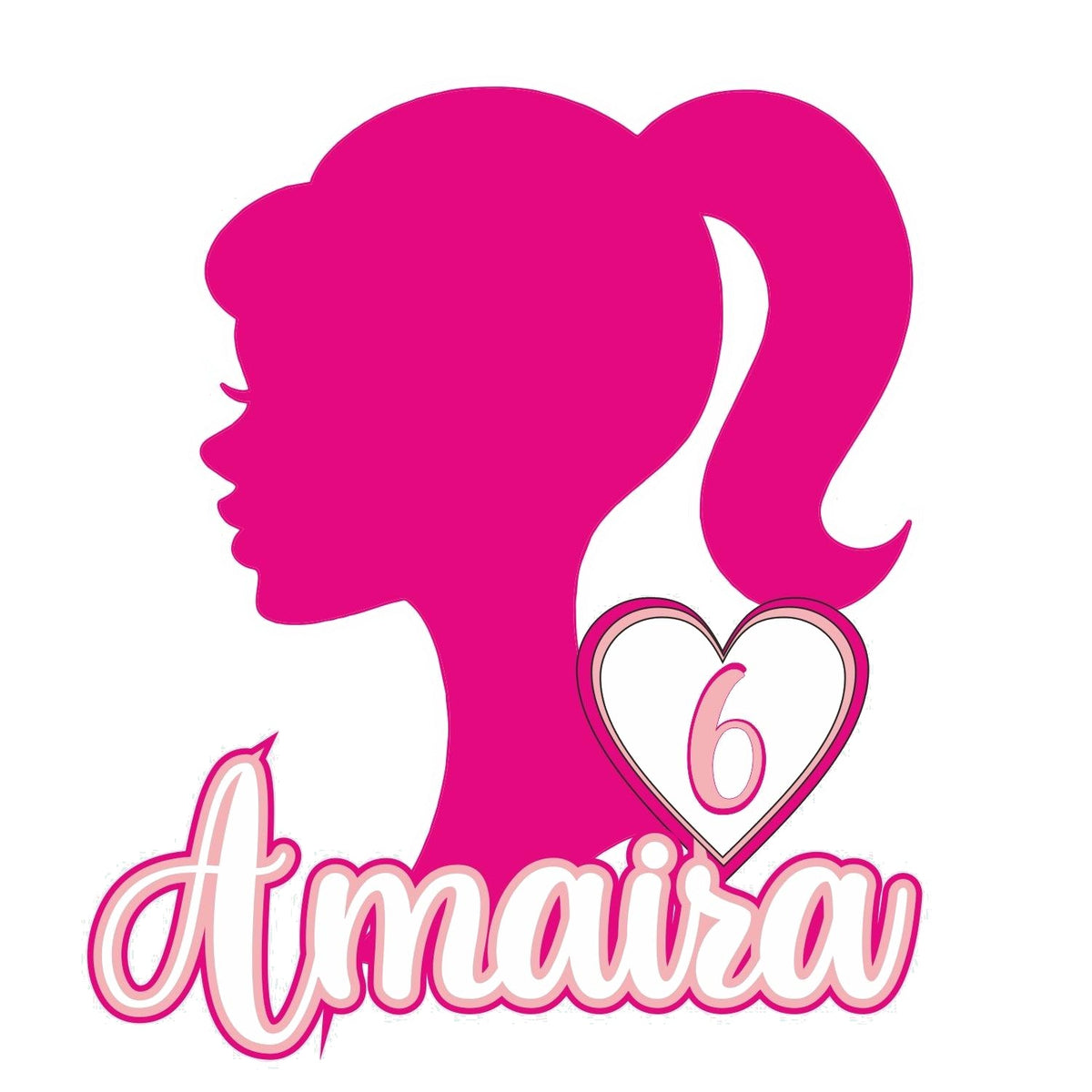 Barbie theme Cake Topper — image 2