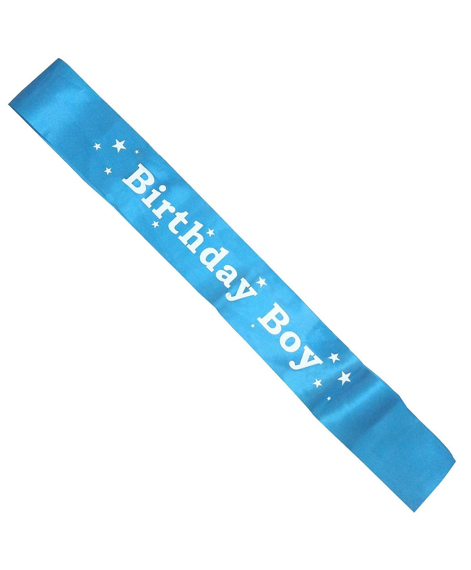 BIRTHDAY BOY Sash | Birthday Sash | Luxurious Birthday Sash ACCESSORIES Pretty UR Party