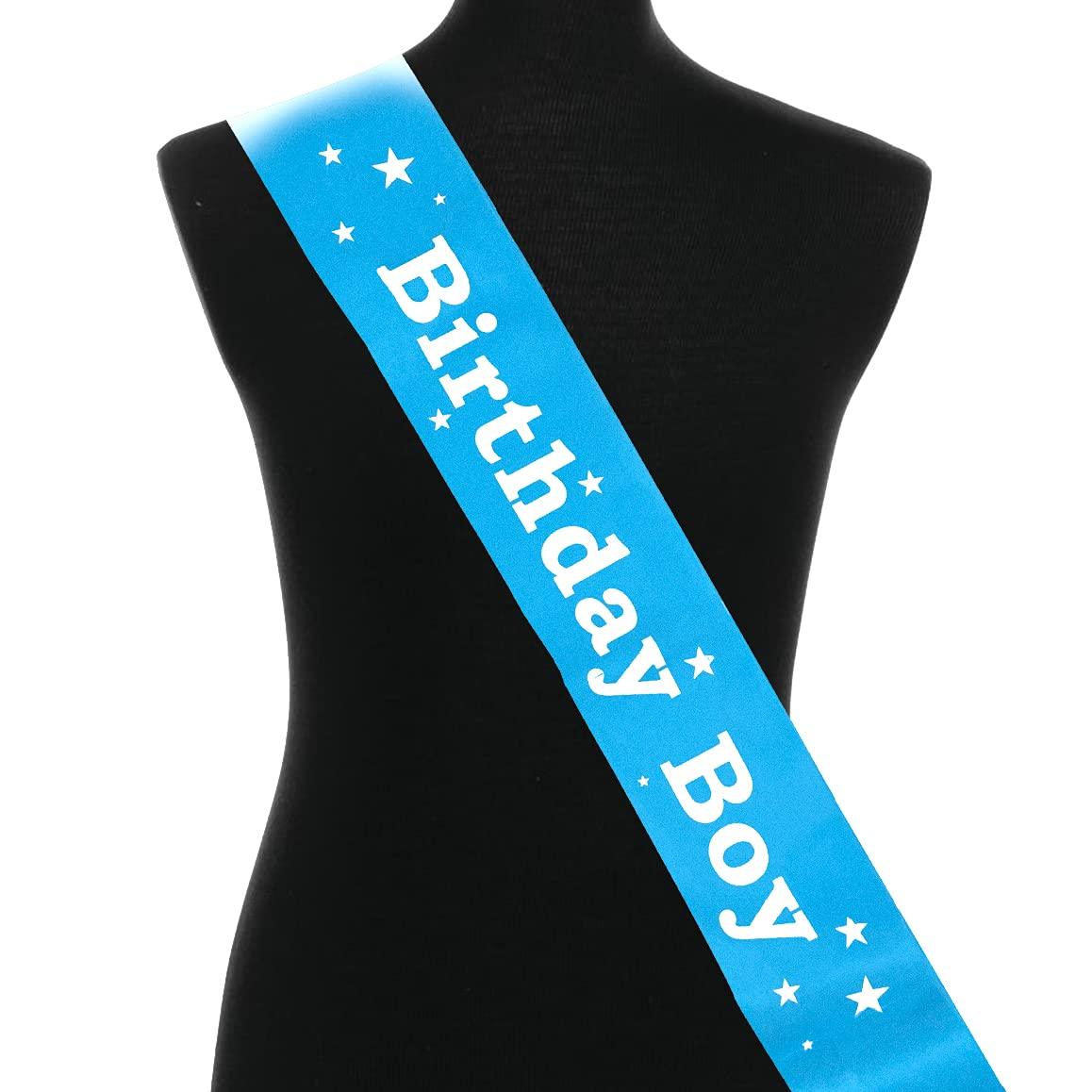 BIRTHDAY BOY Sash | Birthday Sash | Luxurious Birthday Sash ACCESSORIES Pretty UR Party