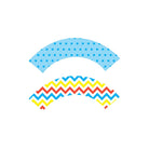 Beach Theme Cupcake Wrappers THEME PARTIES Pretty UR Party