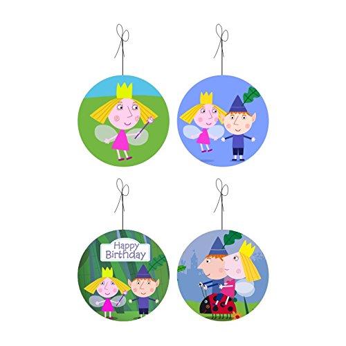 Ben and Holly's Little Kingdom Party Decorations Kit - 80 pc combo pack BIRTHDAYS Pretty UR Party