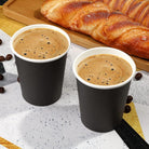 Black Paper Cups - pack of 10 THEME PARTIES Pretty UR Party