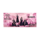 BlackPink Theme Banner - 13 x 30 inch ALL PARTY SUPPLIES Pretty UR Party