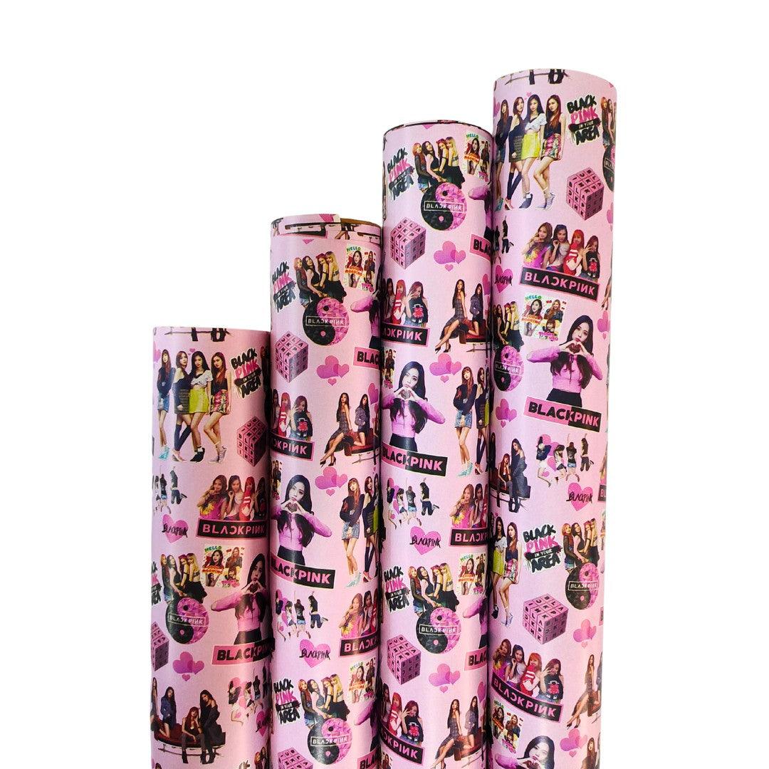 BlackPink Wrapping paper (pack of 5) RETURN GIFTS Pretty UR Party
