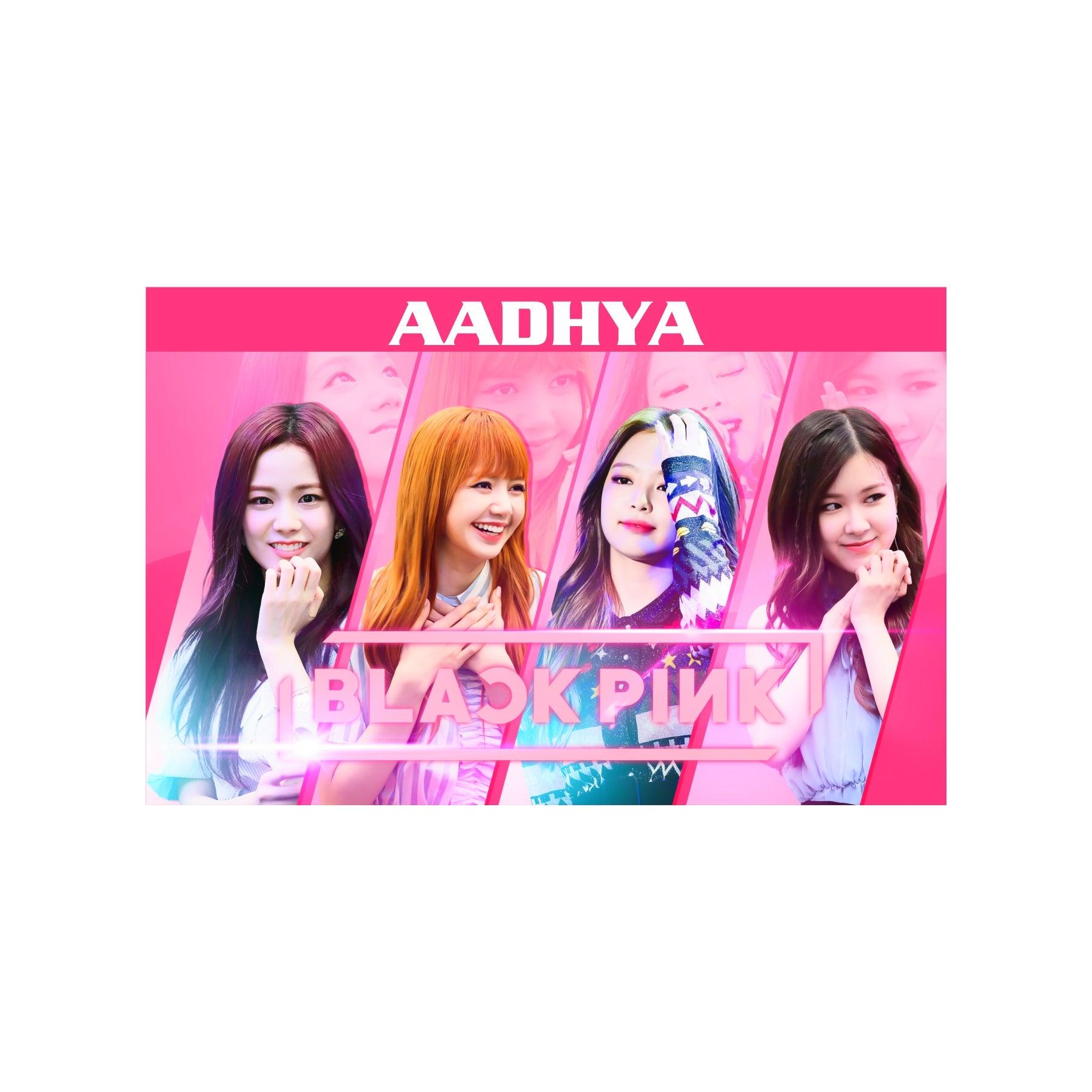 BlackPink personalized Placemats PERSONALISED Pretty UR Party