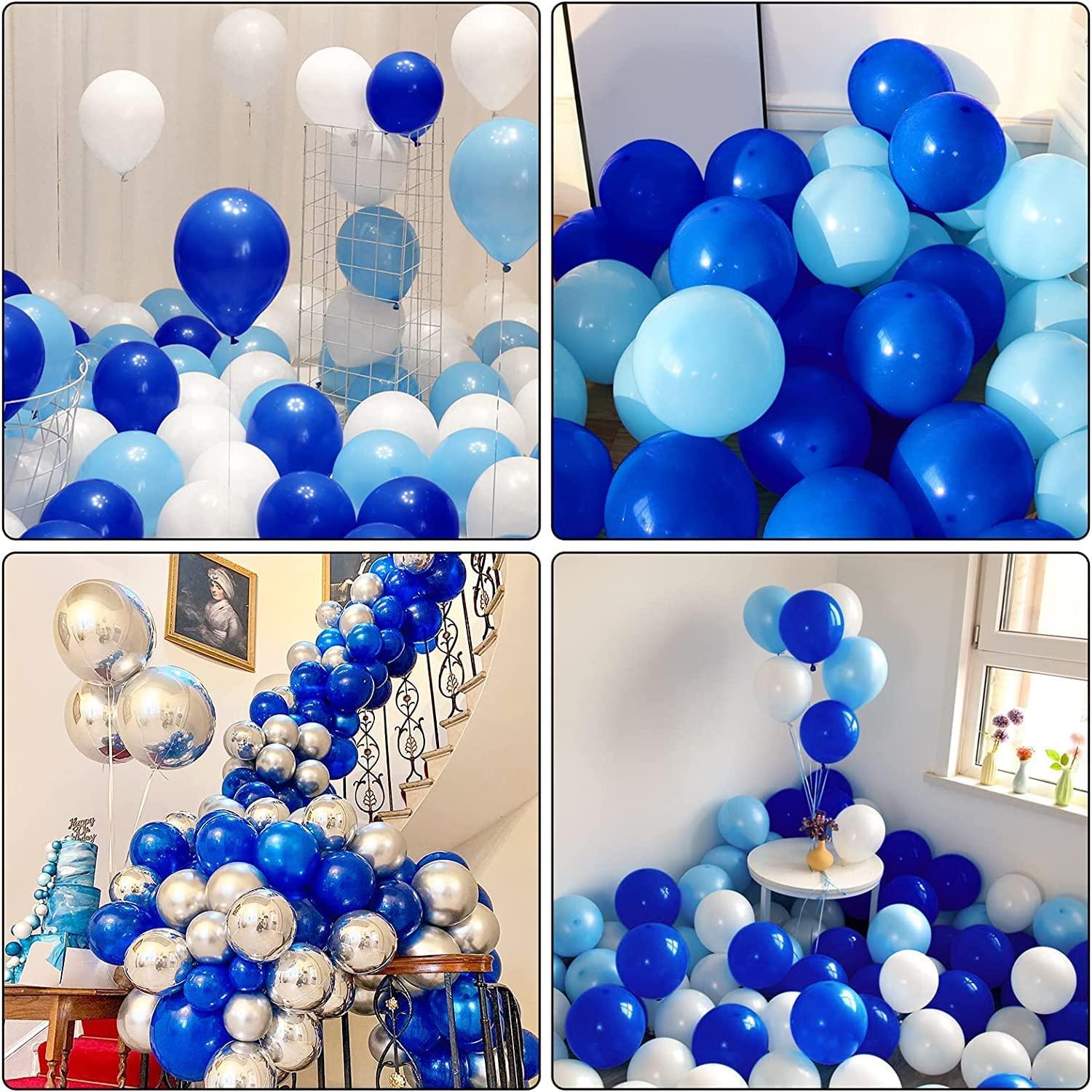 Blue Latex Balloons - Pack of 50 BALLOONS Pretty UR Party