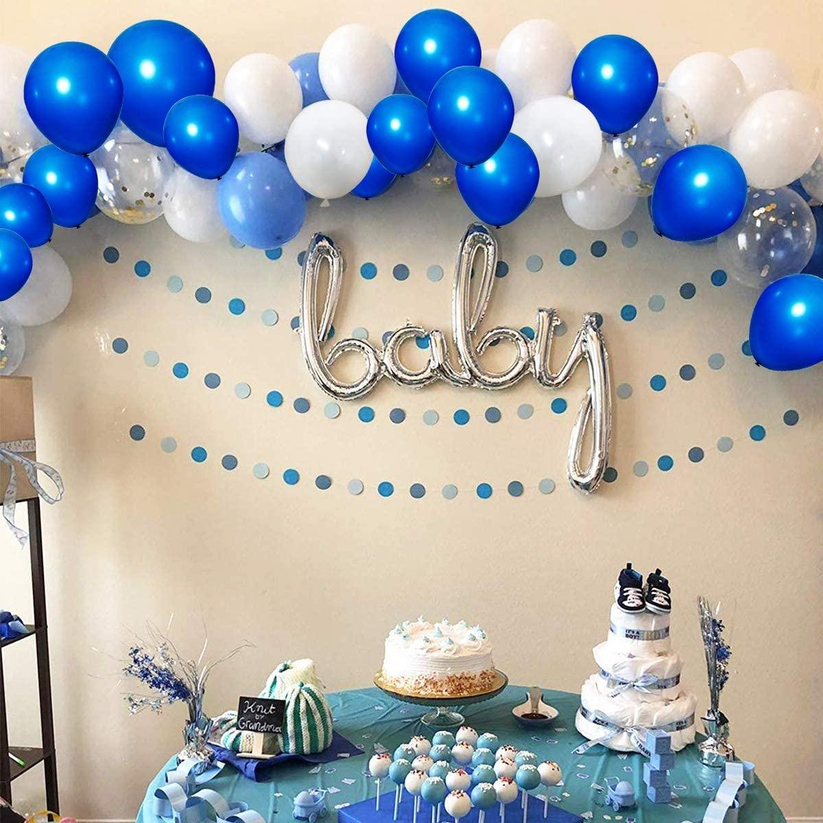 Blue Latex Balloons - Pack of 50 BALLOONS Pretty UR Party