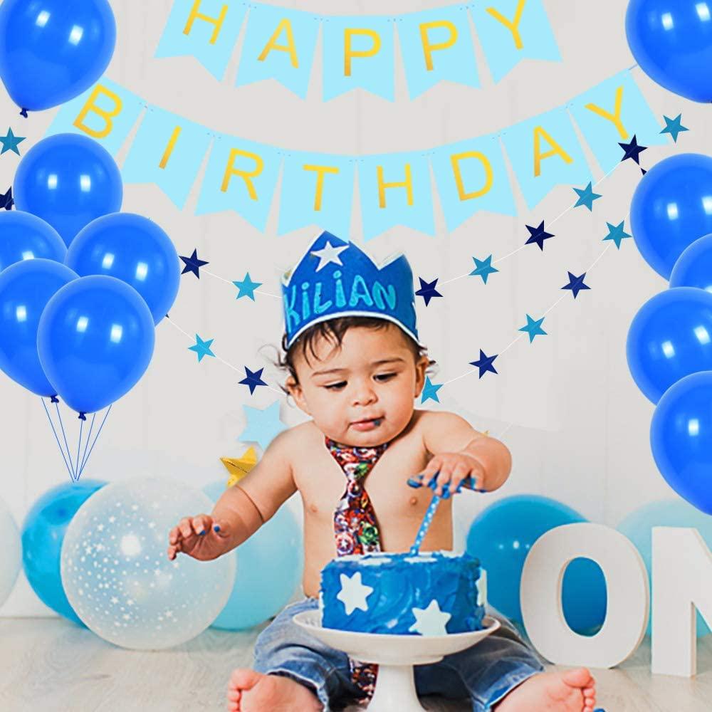 Blue Latex Balloons - Pack of 50 BALLOONS Pretty UR Party