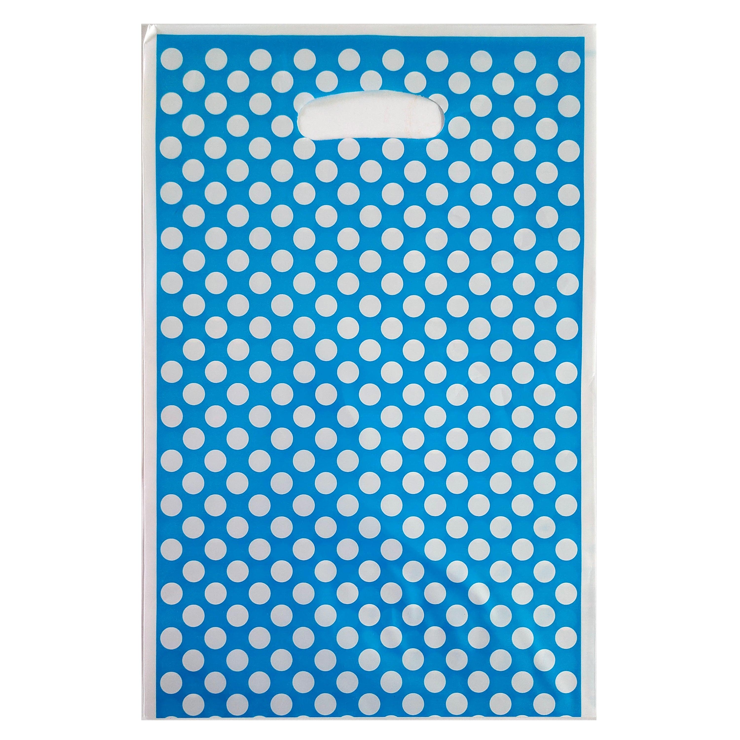 Blue Polka Dots Loot Bag ALL PARTY SUPPLIES Pretty UR Party