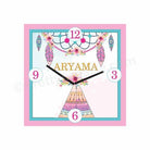 Personalized Boho Clock RETURN GIFTS Pretty UR Party
