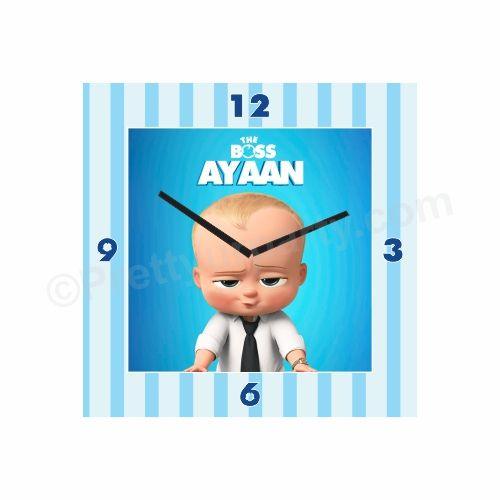 Personalized Boss Baby Theme Clock THEME PARTIES Pretty UR Party