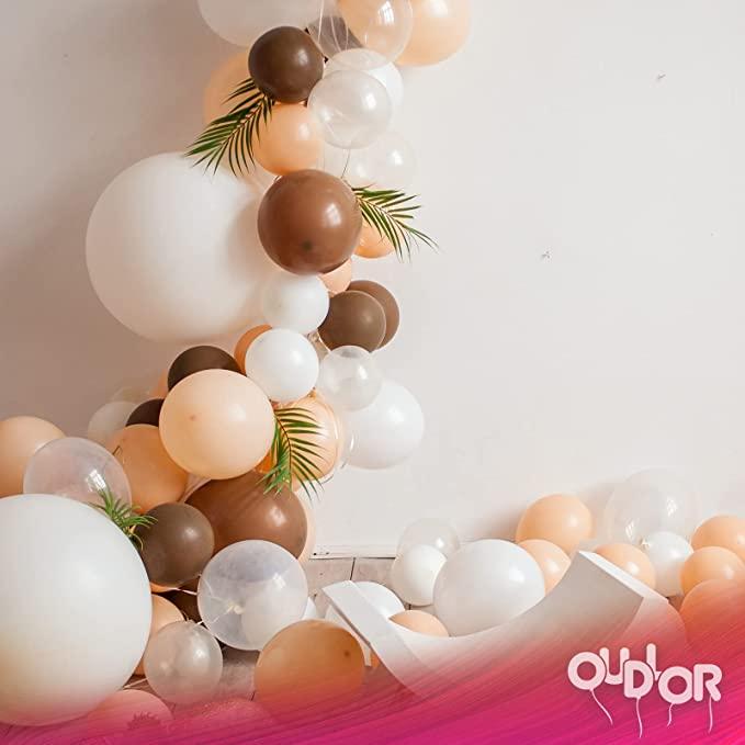 Brown Latex Balloons - Pack of 50 ALL PARTY SUPPLIES Pretty UR Party